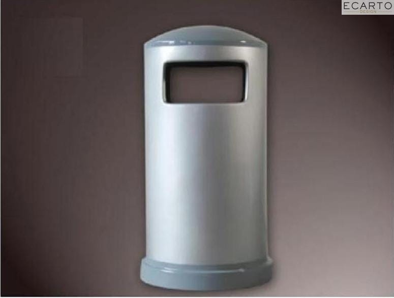 KOSZ OGRODOWY Ø 50X100 RÓŻNE KOLORY 