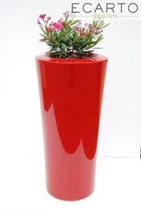 DONICA PARGA Ø52x100  BIAŁY POŁYSK