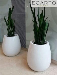 DONICA SILBA  Ø45x45 CZARNY POŁYSK