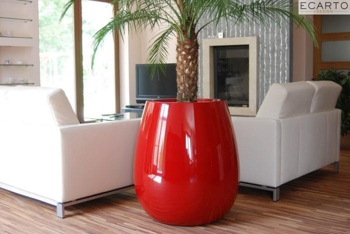 DONICA SILBA  Ø60x60 CZARNY POŁYSK