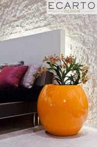 DONICA MANACOR Ø105x100 CZARNY POŁYSK