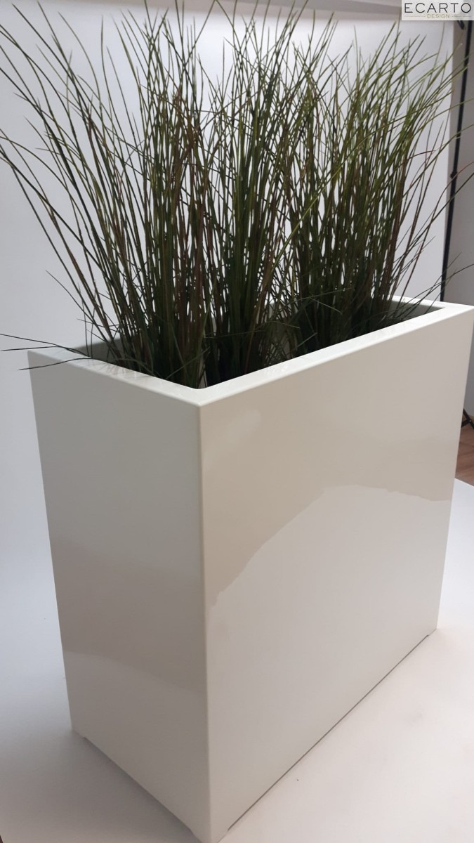 Donica  LARGO 100x50x80 ANTRACYT MAT