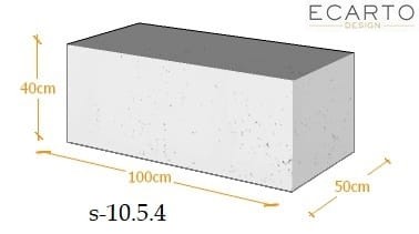 SIEDZISKO 40X100X50
