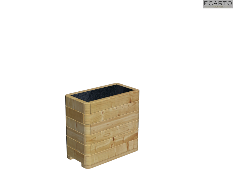 DONICA Z DREWNA IMPREGNOWANEGO 60x32x57