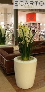 Donica  ANAKENA Ø38X45 ANTRACYT MAT