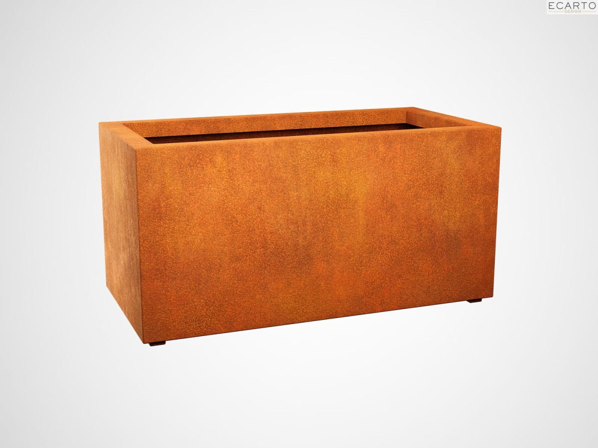 DONICA METALOWA – CORTEN LARGO 6  120x60x60