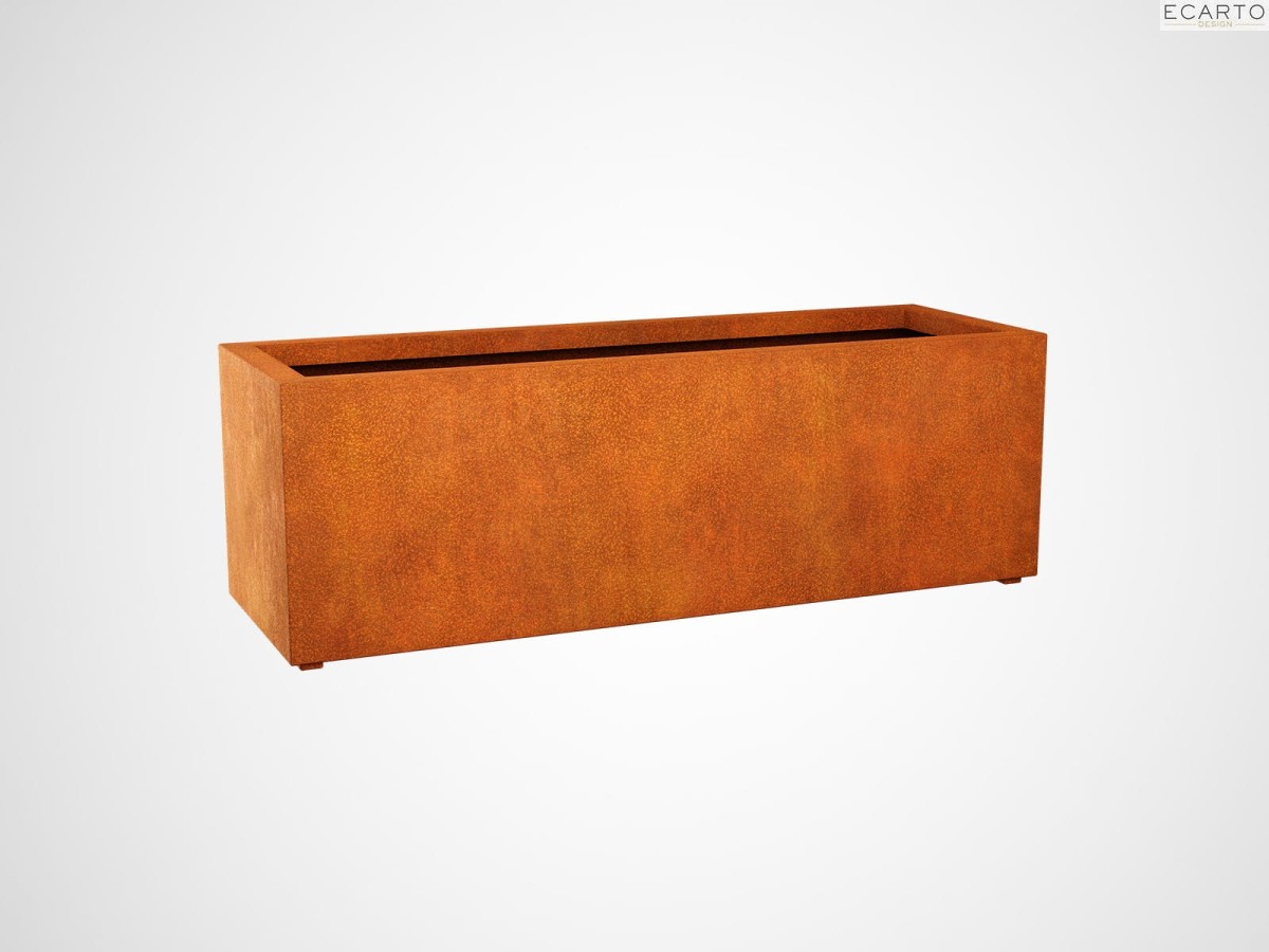 DONICA METALOWA – CORTEN LARGO 7  180x60x60