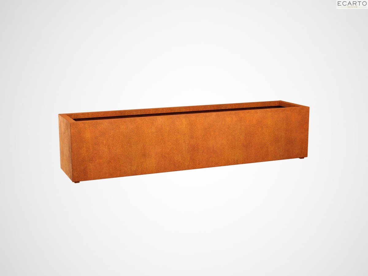 DONICA METALOWA – CORTEN LARGO 8  270x60x60