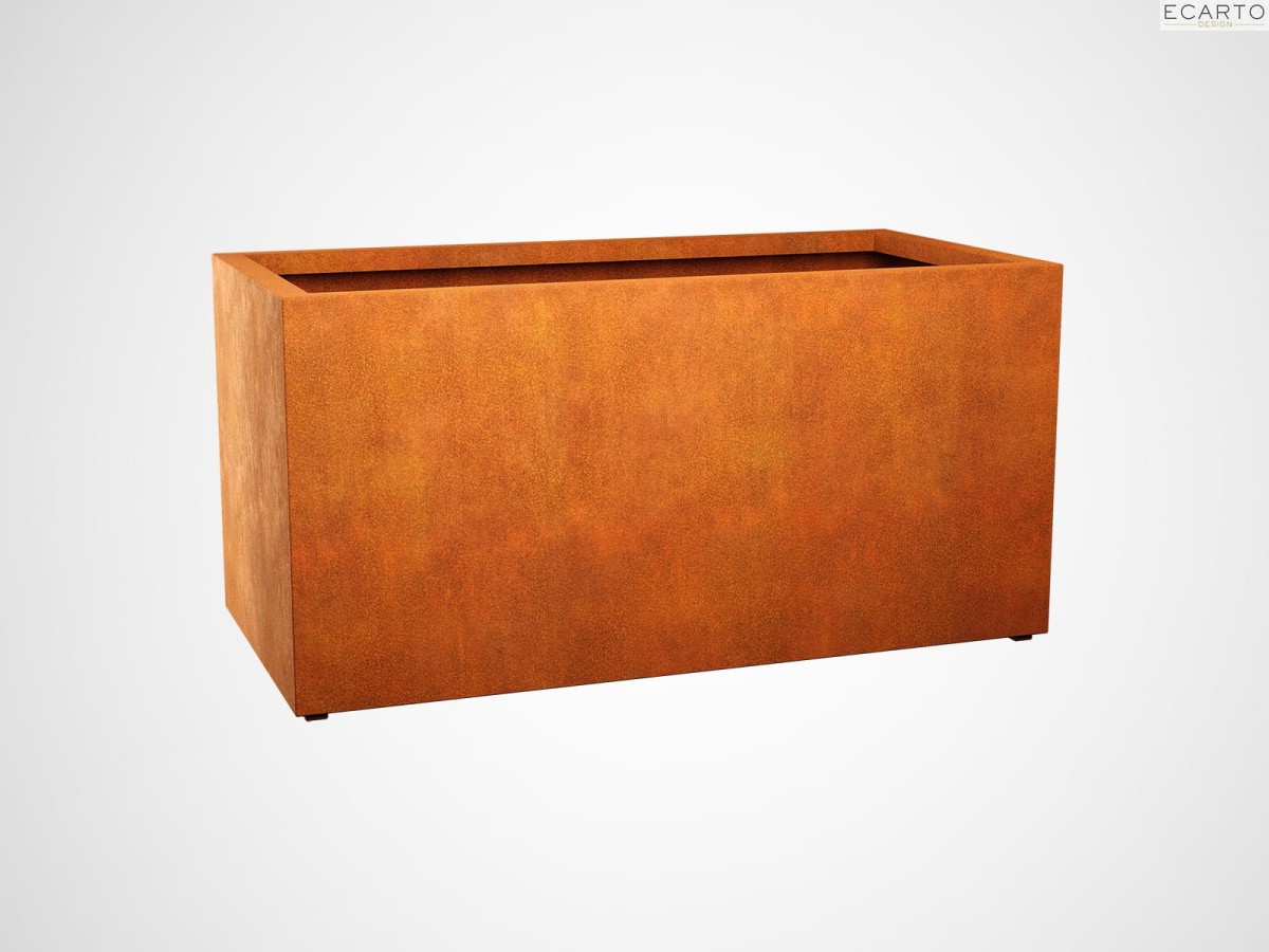 DONICA METALOWA – CORTEN LARGO 10  180x90x90