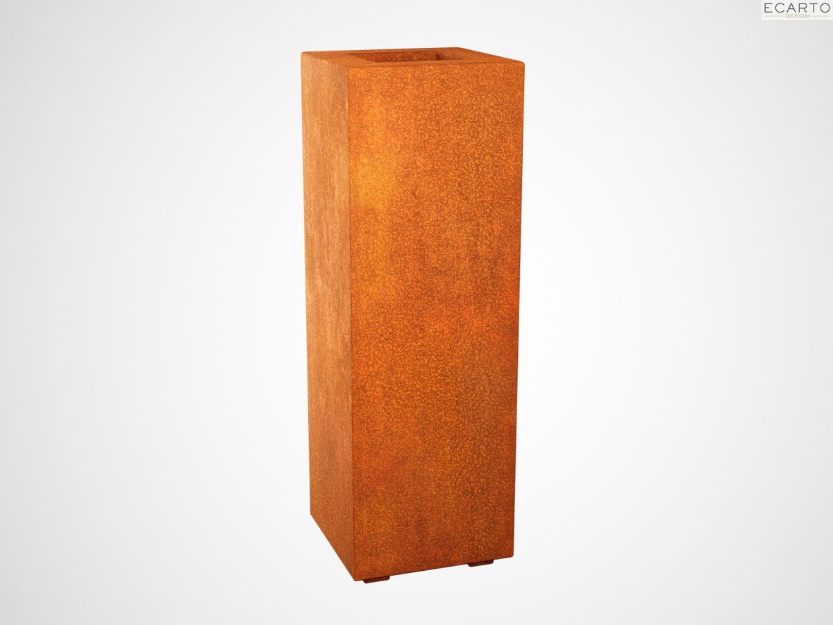 DONICA METALOWA – CORTEN ALTO 1  30x30x90