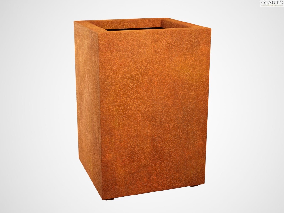 DONICA METALOWA – CORTEN ALTO 3  60x60x90