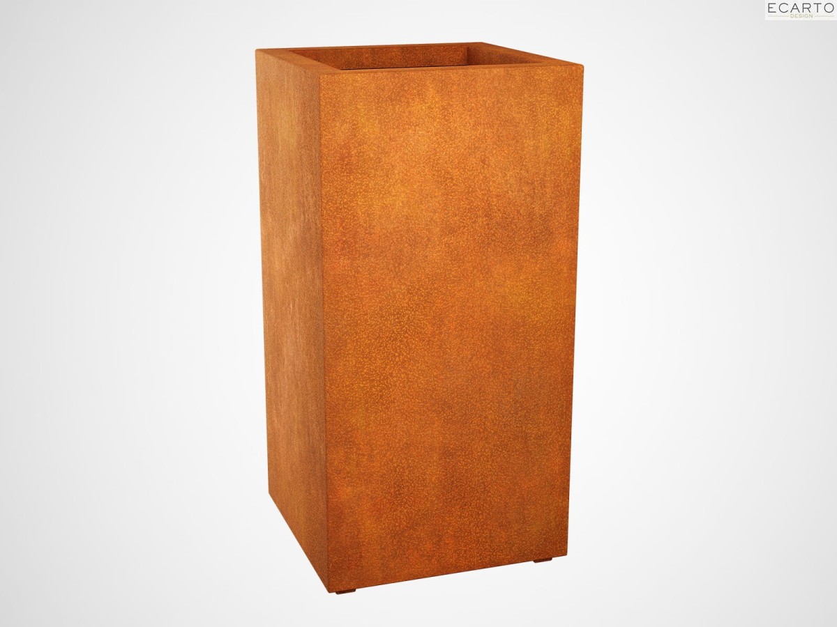 DONICA METALOWA – CORTEN ALTO 4  60x60x120