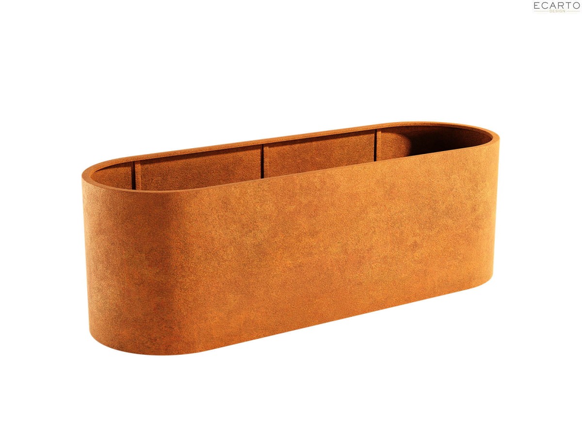 DONICA METALOWA CORTEN LOM 8 200x60x90