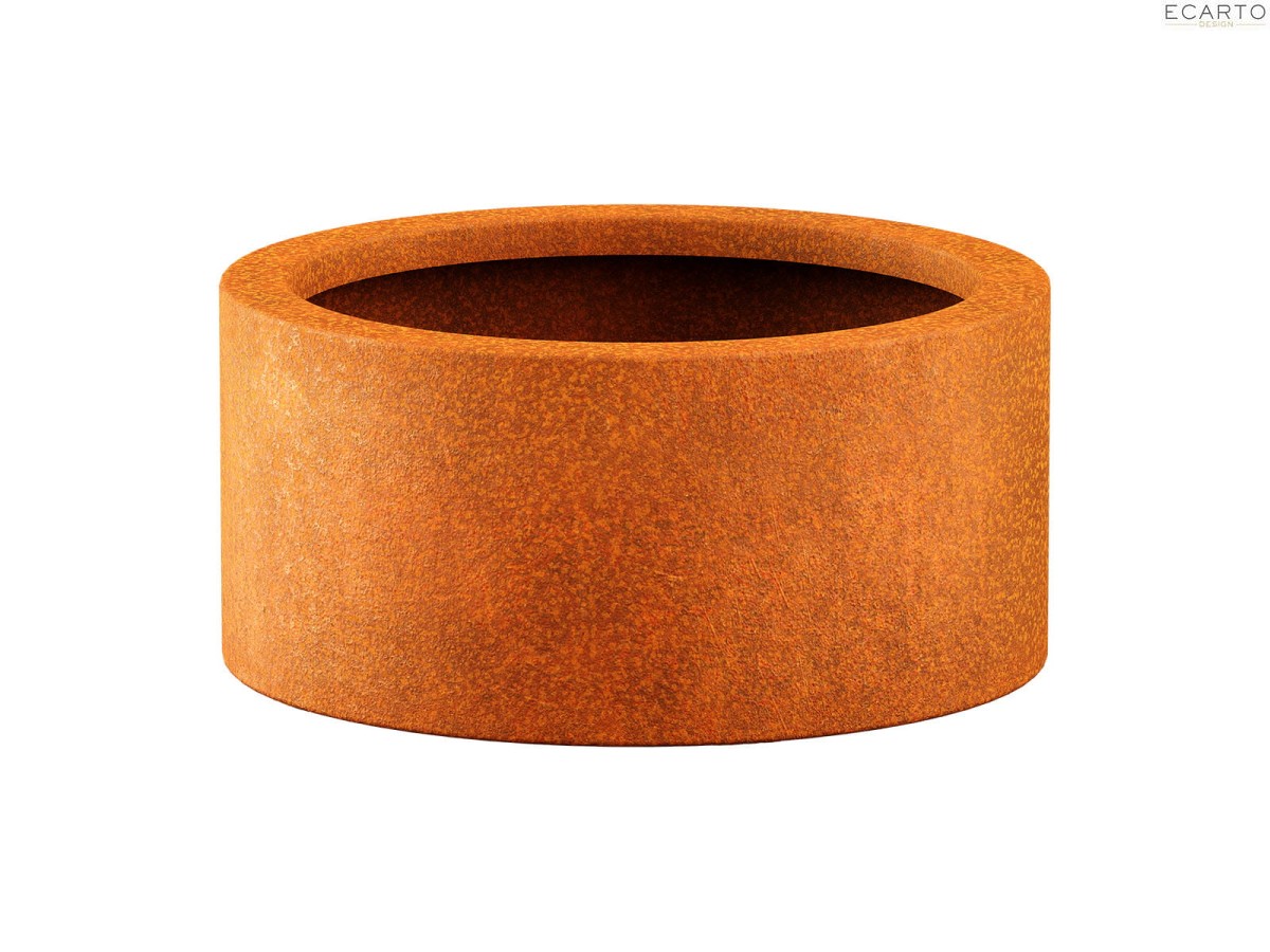 DONICA METALOWA – CORTEN CIRCULO 4 Ø60x30