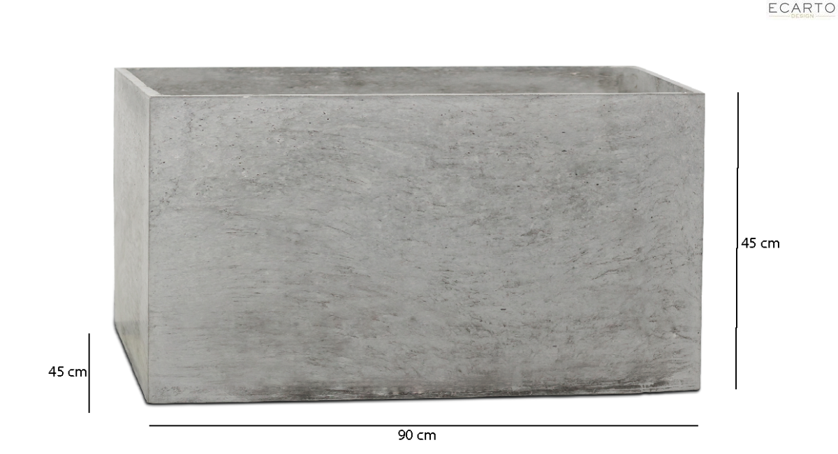 DONICA BETONOWA BOX 90x45x45