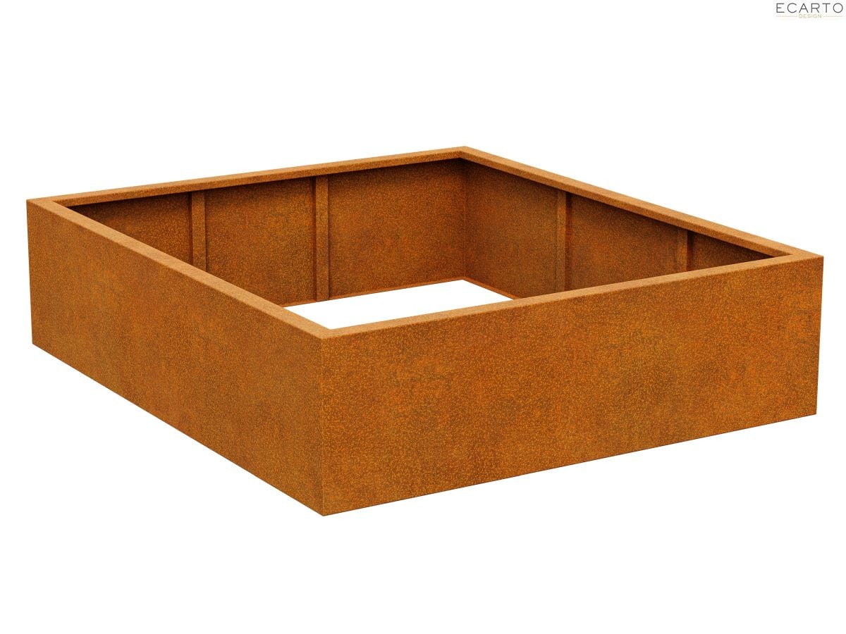 DONICA METALOWA – CORTEN NOFONDO 3 140x160x40