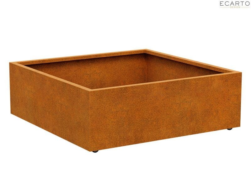 DONICA METALOWA – CORTEN NA KÓŁKACH MOVIL 5 140x140x45