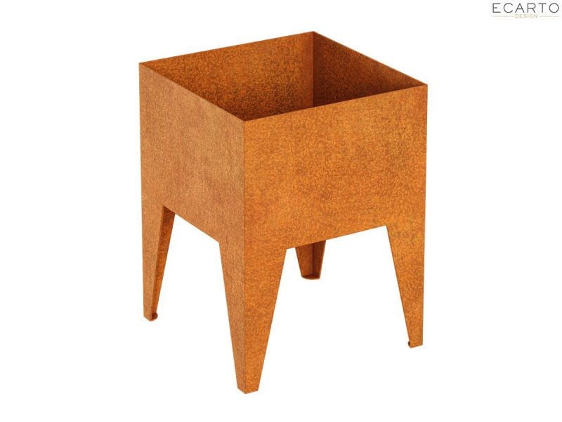 DONICA METALOWA – CORTEN TRÓJKĄTNA PIERNA 1 45x45x60