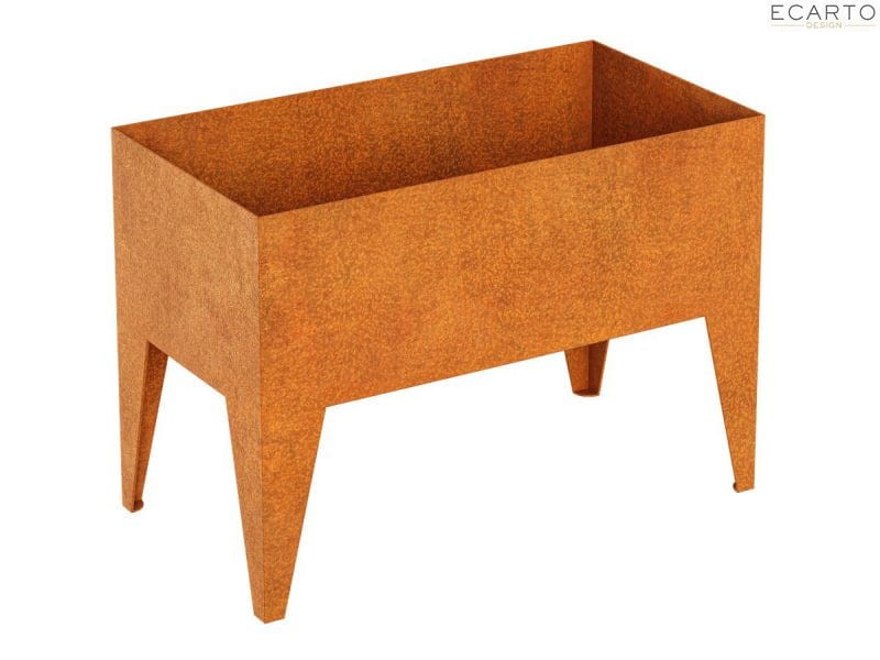 DONICA METALOWA – CORTEN TRÓJKĄTNA PIERNA 2 45x85x60