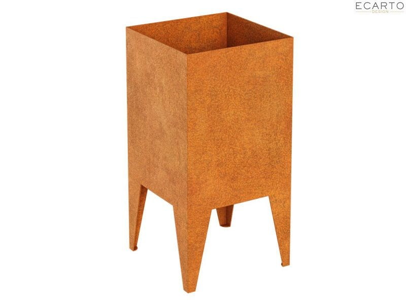 DONICA METALOWA – CORTEN TRÓJKĄTNA PIERNA 4 45x45x90