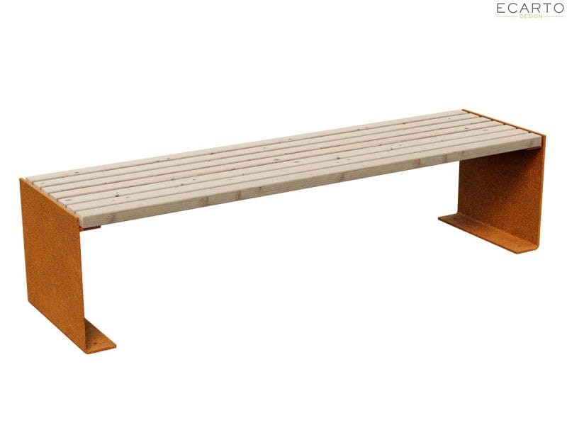 ŁAWKA OGRODOWA/MIEJSKA CORTEN FLANCO B4