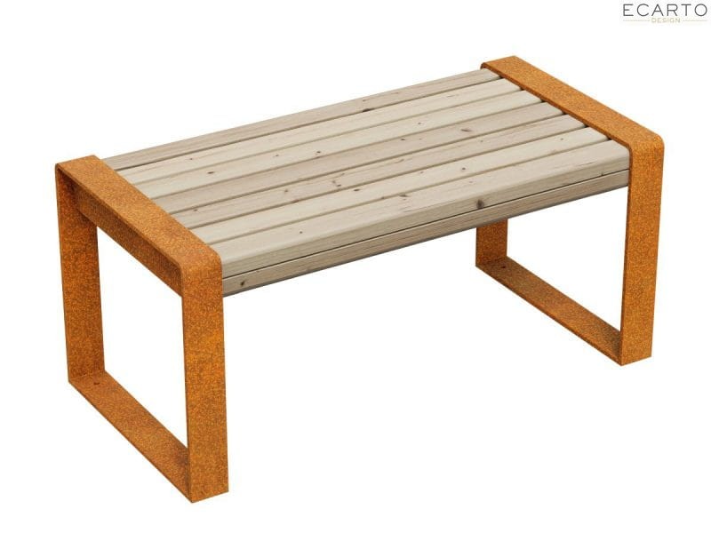 ŁAWKA OGRODOWA/MIEJSKA CORTEN MARCO 2