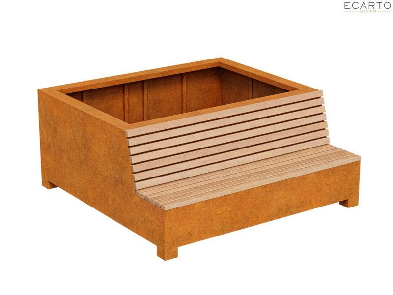 ŁAWKO-DONICA CORTEN BASTIDOR 1