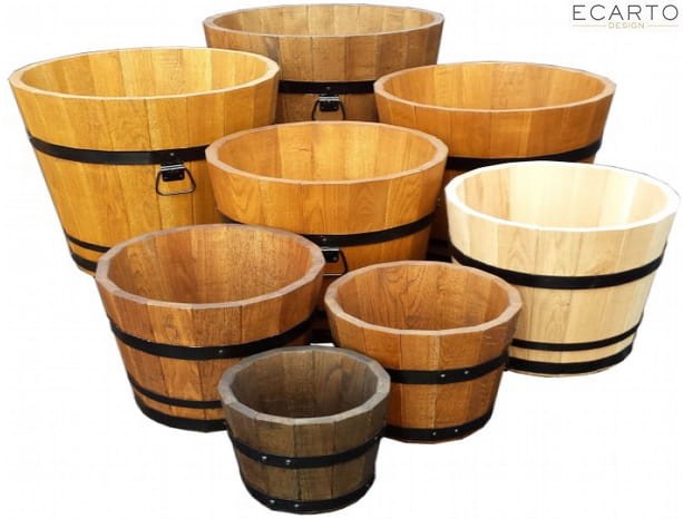 Donica z uchwytami 55x50