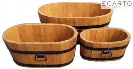 Kwietnik z uchwytem 60x37x31