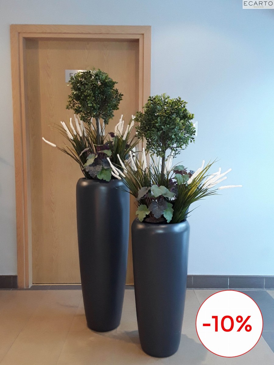 Donica  Tivoli  Poco + Tivioli Altezza Antracyt mat