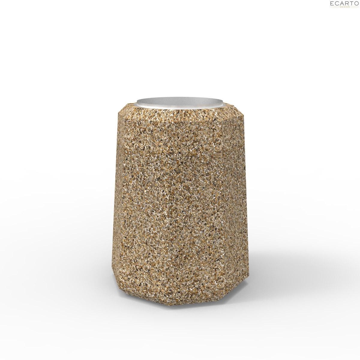 KOSZ ULICZNY OŚMIOKĄTNY PRIMA 40 LTR