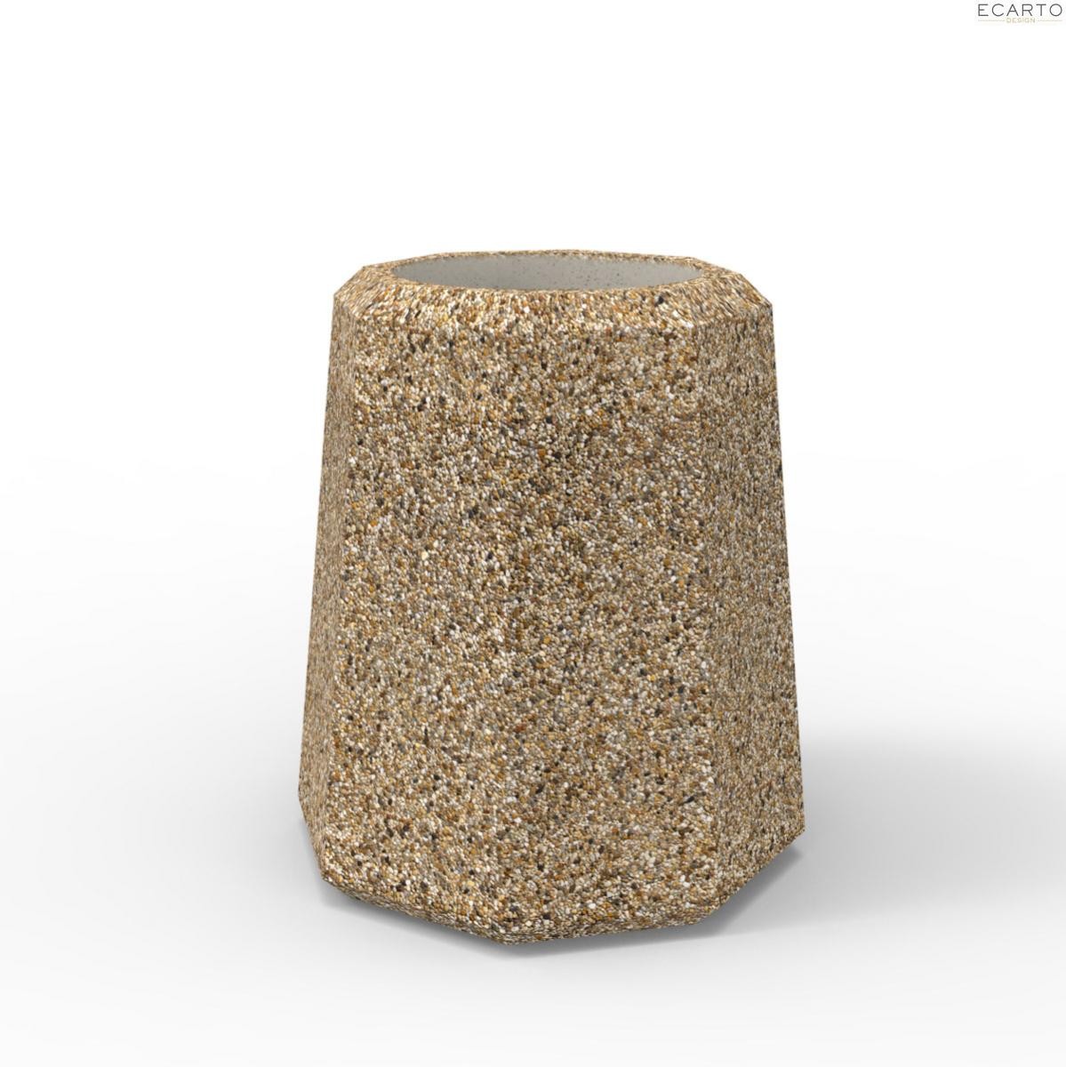 KOSZ ULICZNY OŚMIOKĄTNY PRIMA 90 LTR