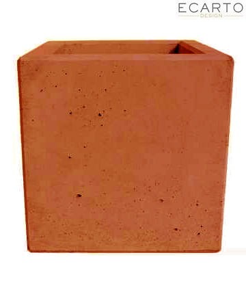 DONICA BETONOWA 50x50x50 - BETON CORTEN