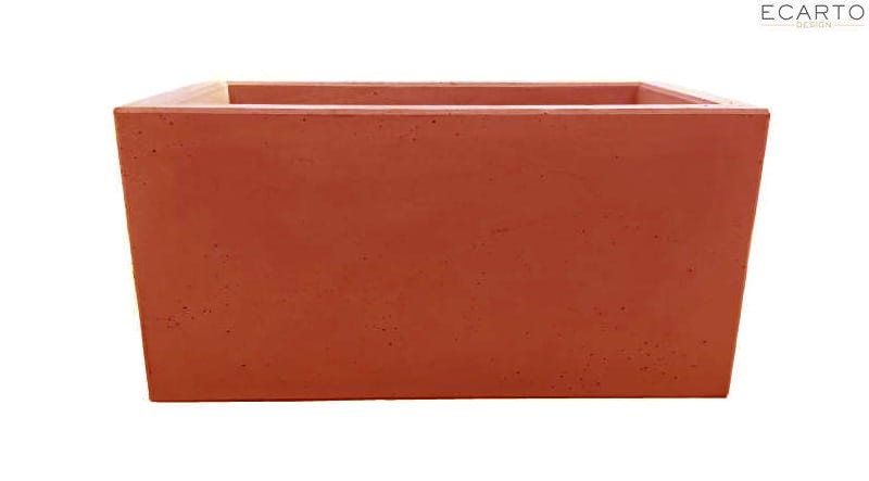 DONICA BETONOWA 80x40x40 - BETON CORTEN