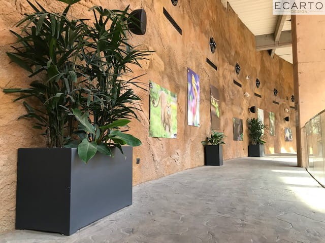 Donica LARGO 80x40x60 ANTRACYT MAT