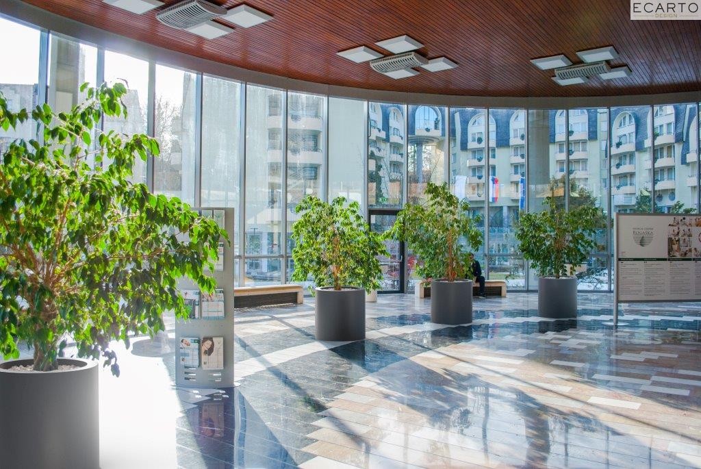 Donica  CIRCULO Ø210x80 ANTRACYT MAT