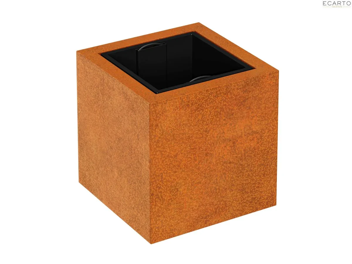 DONICA METALOWA – CORTEN DEPO 1 45x45x45