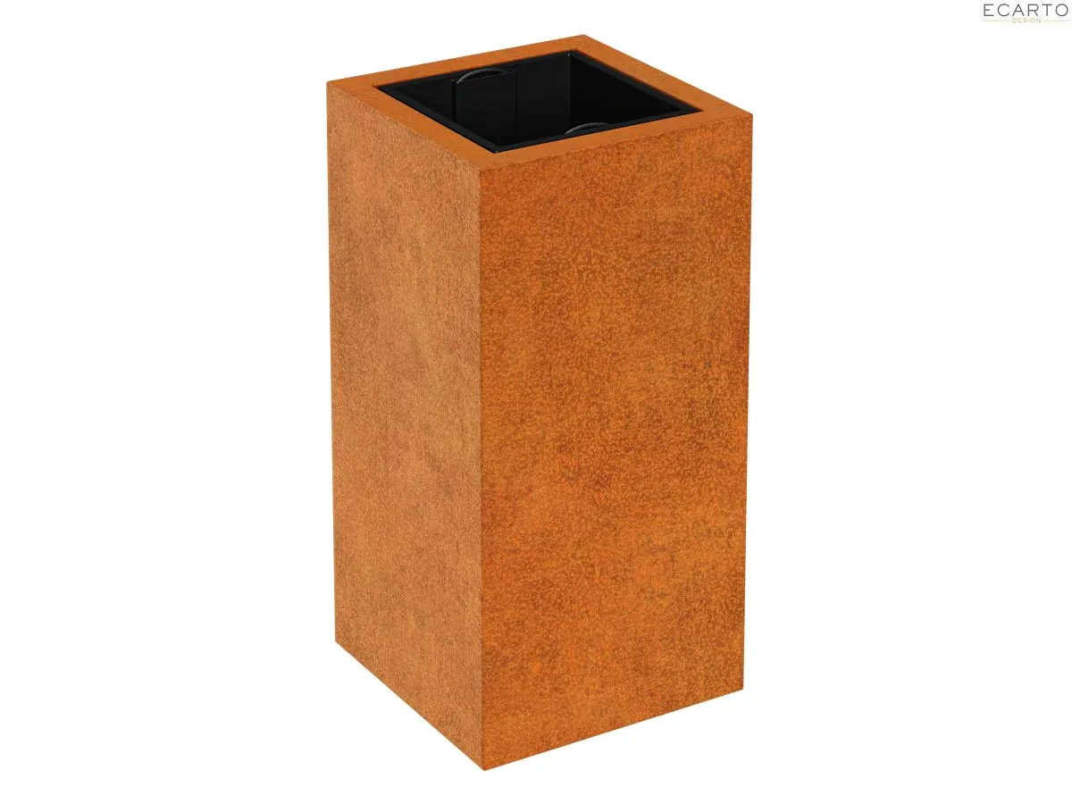 DONICA METALOWA – CORTEN DEPO 3 45x45x90