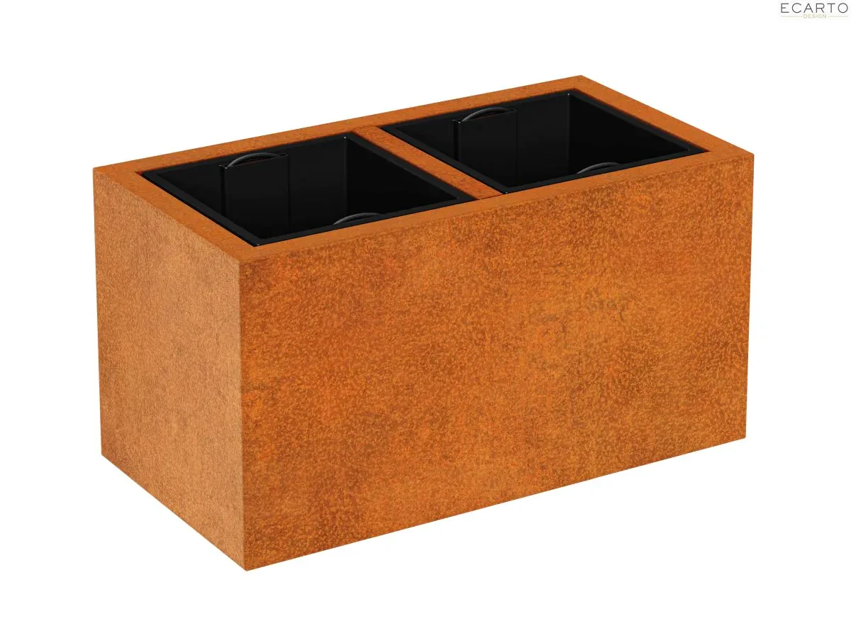DONICA METALOWA – CORTEN DEPO 5 85x45x45
