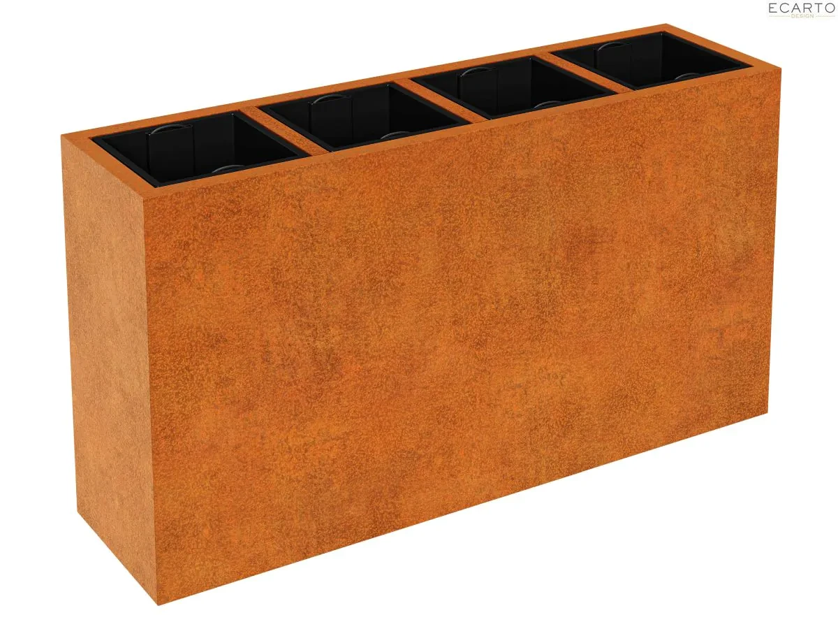 DONICA METALOWA – CORTEN DEPO 15 165x45x90