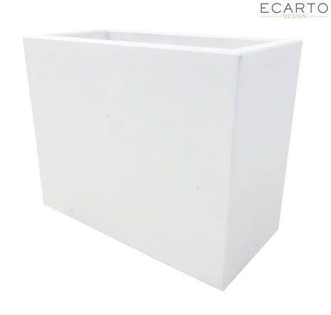 Koryto Wysokie 80x40x80 beton bielony