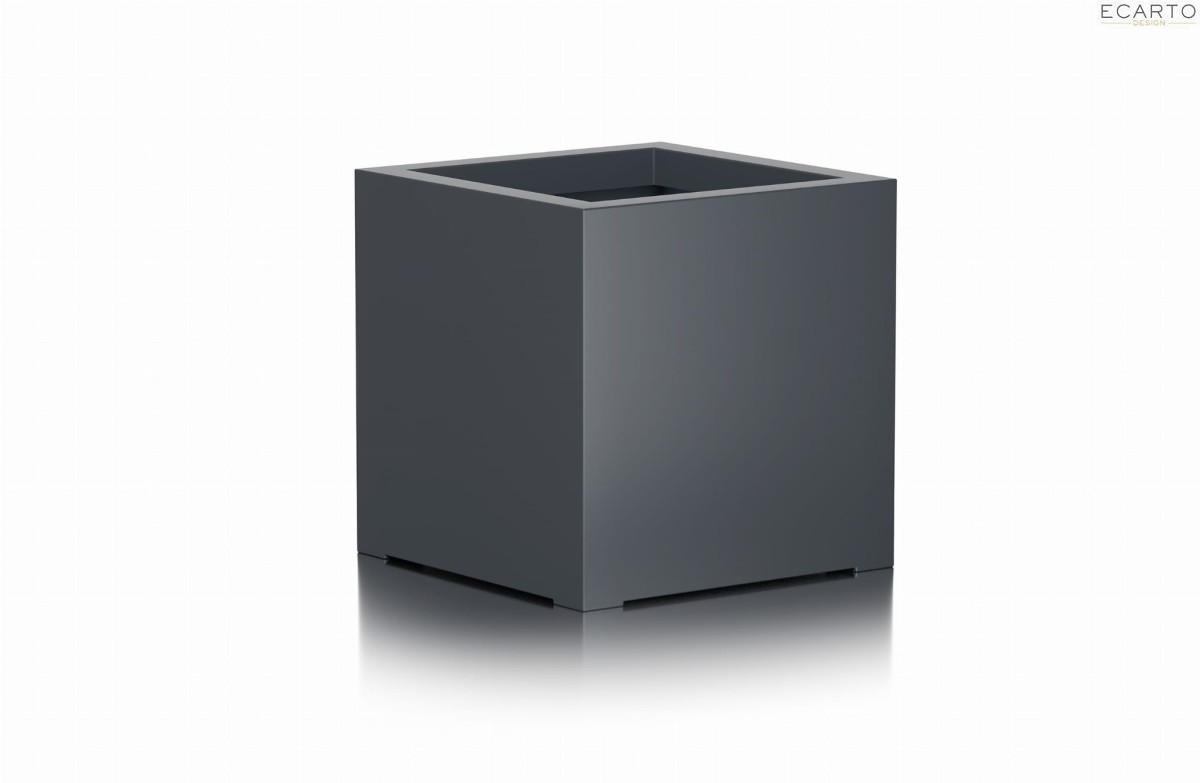 Donica CUBO 100x100x100 ANTRACYT MAT