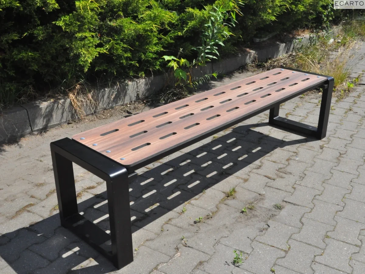 Ławka z laminatu HPL Grande 175 cm