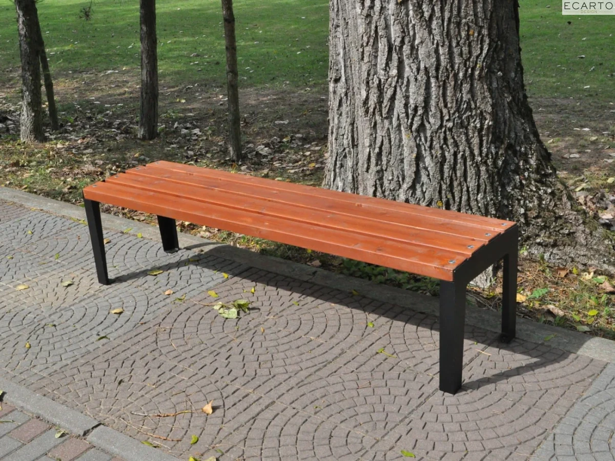 Ławka ogrodowa Brico bez oparcia 175 cm