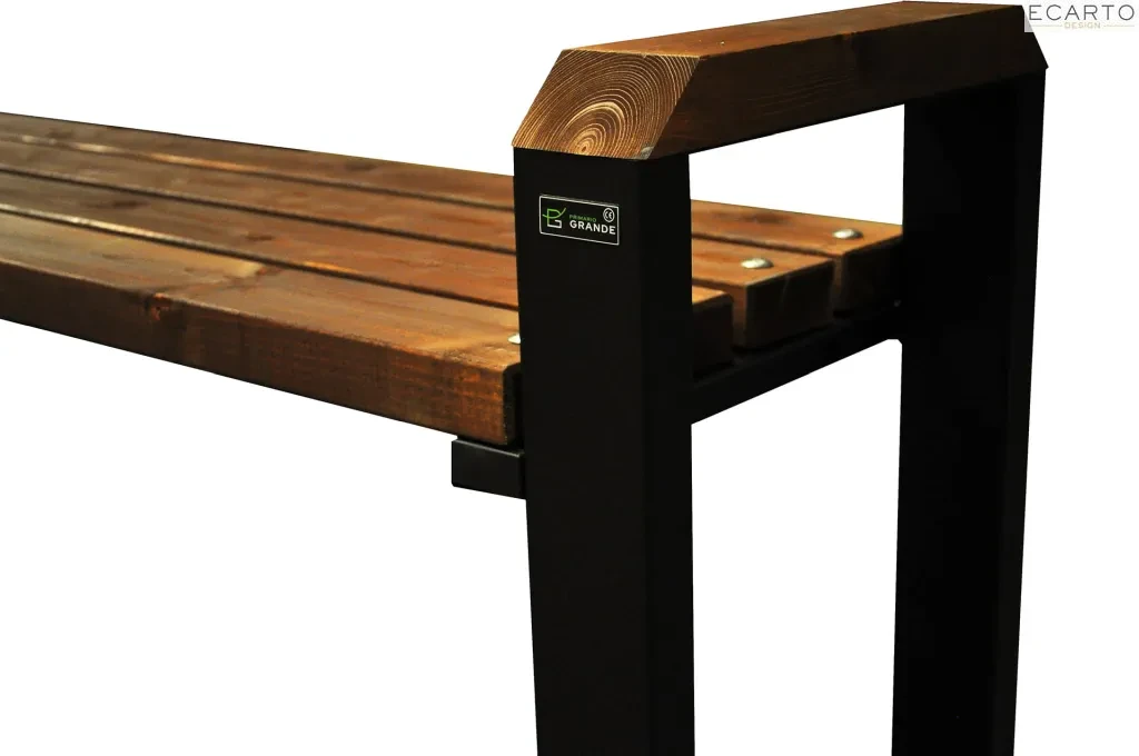 Ławka ogrodowa Poznańska bez oparcia 200 cm