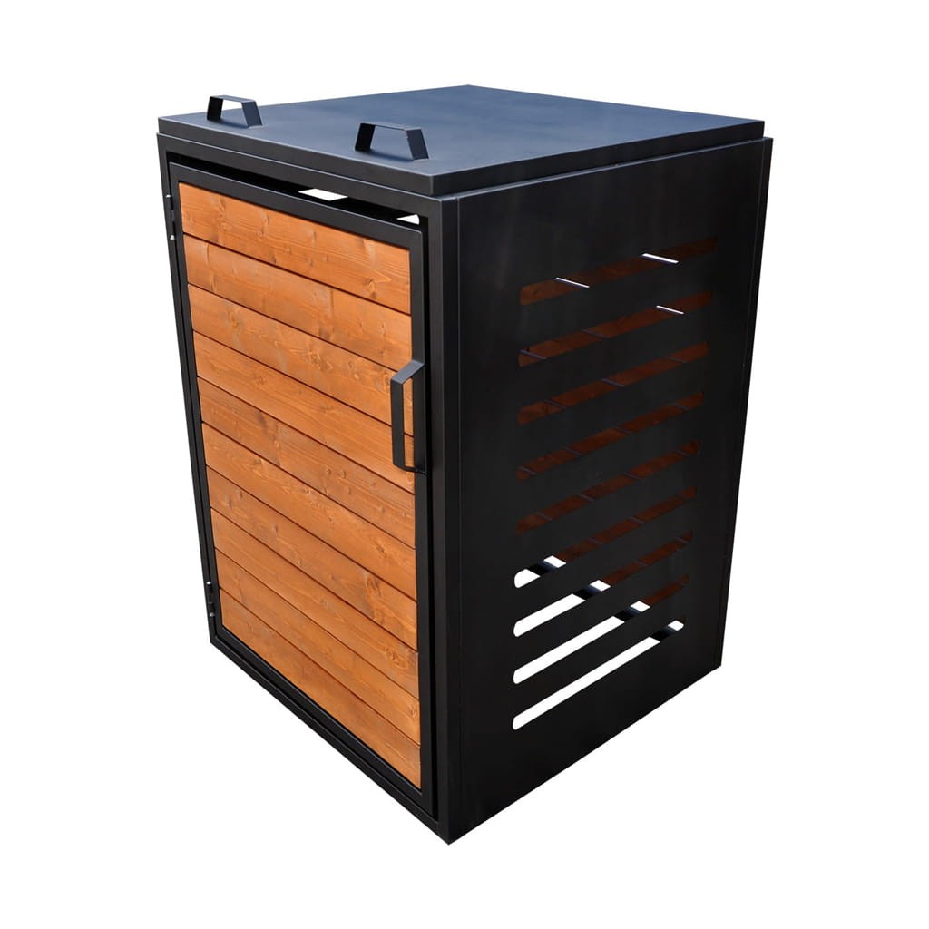 Zabudowa kosza na śmieci do domu 240l