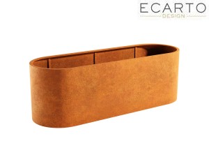 DONICA METALOWA CORTEN LOM 1 140x60x60