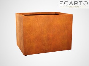 DONICA METALOWA – CORTEN LARGO 9 120x90x90