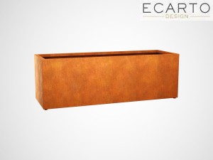 DONICA METALOWA – CORTEN LARGO 11 270x90x90