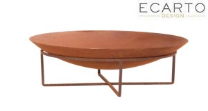 Palenisko ogrodowe KAUAI Pordzewione 560x280